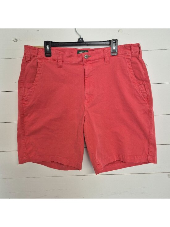 Orvis Other - Orvis Men's Casual Red Cotton Shorts Size 38 NWT